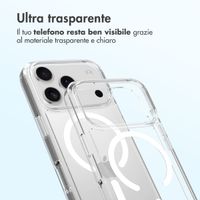 Accezz Cover posteriore Xtreme Impact con MagSafe Apple iPhone 17 Pro - Trasparente