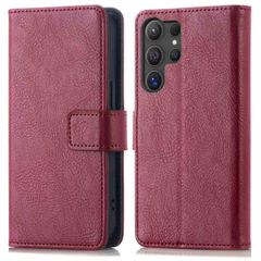 imoshion Cover a libro di Lusso Samsung Galaxy S25 Ultra - Bordeaux