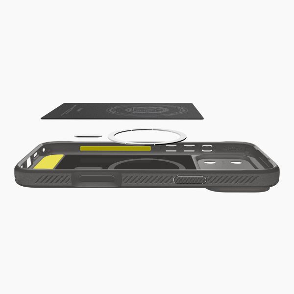 Spigen Cover Rugged Armor con MagSafe Apple iPhone 18 Pro / 17 Pro - Gray