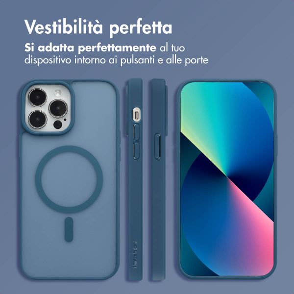 imoshion Cover posteriore Color Guard con MagSafe Apple iPhone 13 Pro Max - Blu scuro