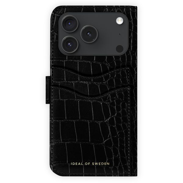 iDeal of Sweden Portafoglio Magnetico Plus Apple iPhone 18 Pro Max / 17 Pro Max - Black Croco