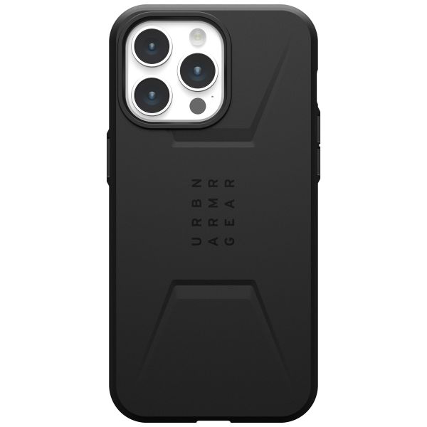 UAG Cover Posteriore Civilian con MagSafe Apple iPhone 15 Pro Max - Nero