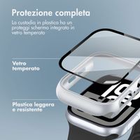 imoshion Cover rigida integrale Apple Watch 10 / 11 - 46 mm - Argento