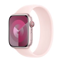 Apple Cinturino Solo Loop Apple Watch | 38/40/41/42 mm - Taglia 4 - Light Pink