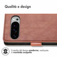 imoshion Cover a libro di Lusso Google Pixel 10 / 10 Pro - Marrone