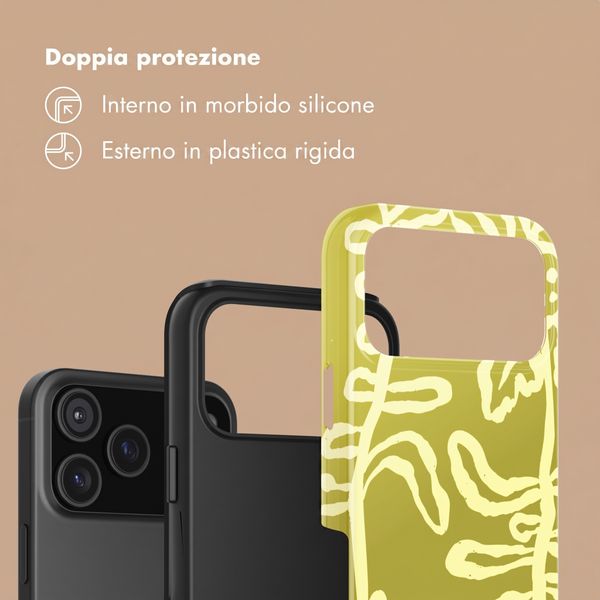 Selencia Cover Posteriore Vivid Apple iPhone 18 Pro Max / 17 Pro Max - Chalky Bloom