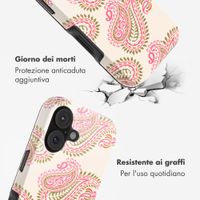 Selencia Cover posteriore Vivid con MagSafe Apple iPhone 17 - Paisley Blush