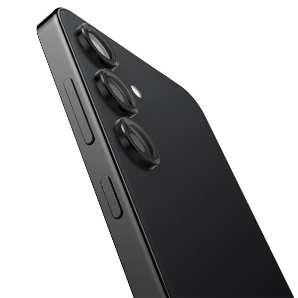 Spigen Optik Pro EZ Fit Lens Protector - Protezione lente fotocamera (confezione da 2) per Samsung Galaxy S24 Plus - Black