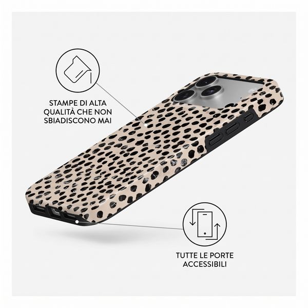 Burga Cover Posteriore Resistente con MagSafe Apple iPhone 18 Pro - Almond Latte