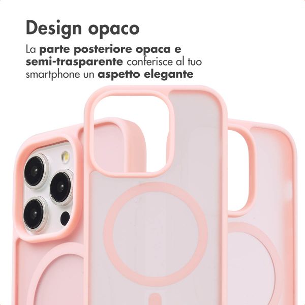 imoshion Cover posteriore Color Guard con MagSafe Apple iPhone 14 Pro - Rosa chiaro