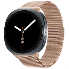 imoshion Cinturino milanese magnetico Samsung Galaxy Watch 8 (40/44mm) / Classic (46mm) - Oro rosa