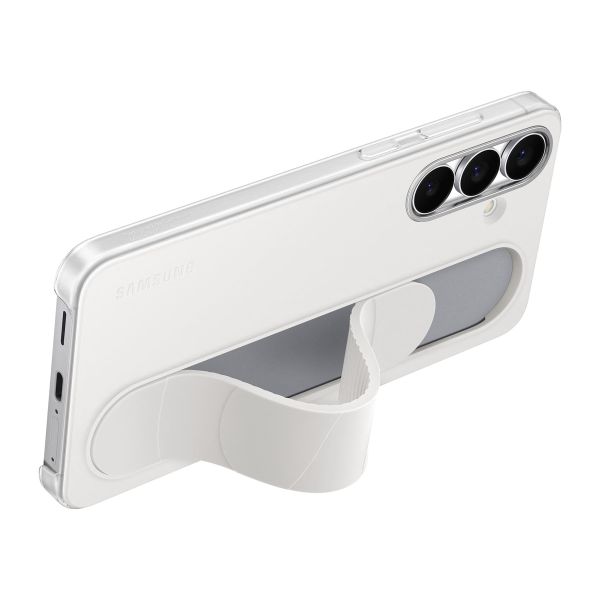 Samsung Cover Originale con Supporto a Impugnatura Samsung Galaxy S25 FE - Bianco