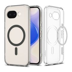 Spigen Cover Posteriore Ultra Ibrida con MagSafe Google Pixel 10a - Clear Graphite