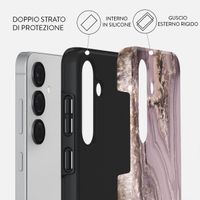 Burga Cover Posteriore Resistente Samsung Galaxy S25 Plus - Golden Taupe