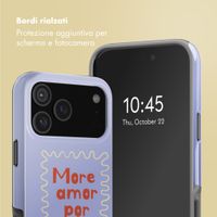 Selencia Cover posteriore Vivid con MagSafe Apple iPhone 17 Pro Max - More Amor