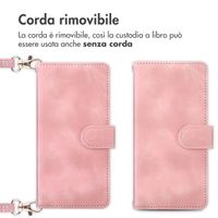 imoshion Cover a libro con Cordino Samsung Galaxy A56 - Rosa