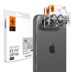 Spigen Optik Pro EZ Fit Lens Protector confezione da 2 Apple iPhone Duo - White