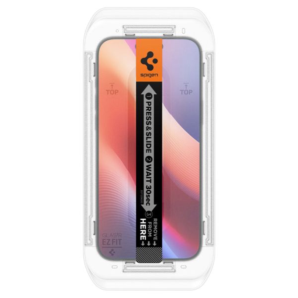 Spigen Vetro temperato privacy GLAStR EZ Fit + Applicatore - confezione da 2 Apple iPhone 16 Pro Max / 17 Pro Max