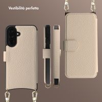 Selencia Cover Riva con MagSafe e cordino Samsung Galaxy A37 (5G) - Beige
