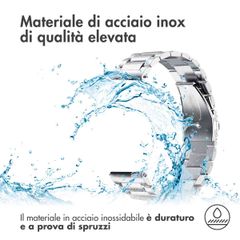 imoshion Cinturino in acciaio Samsung Galaxy Watch 7 40/44 mm - Argento