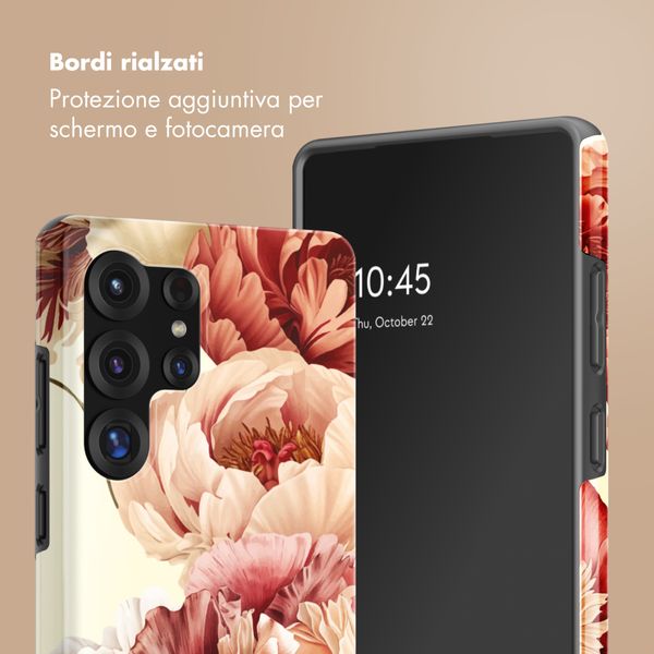 Selencia Cover posteriore Vivid con MagSafe Samsung Galaxy S26 - Vintage Peony