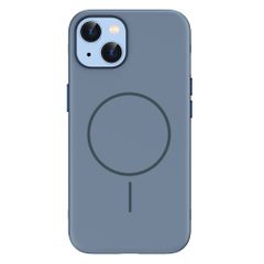 imoshion Cover posteriore Color con Thin MagSafe Ring Apple iPhone 14 / 13 - Blu scuro