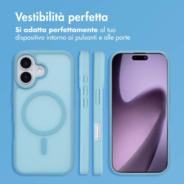 imoshion Cover posteriore Color Guard con MagSafe Apple iPhone 17 - Azzurro
