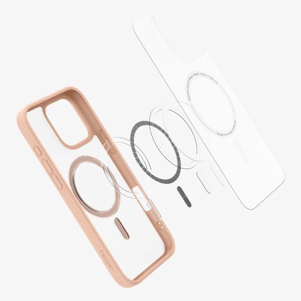 Spigen Cover Posteriore Ultra Ibrida con MagSafe Apple iPhone 16 Pro - Rosa