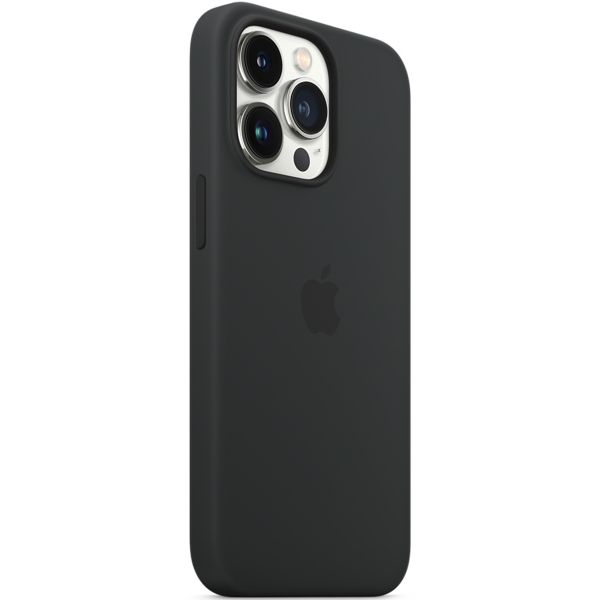 Apple Cover Posteriore in Silicone con MagSafe Apple iPhone 13 Pro Max - Midnight