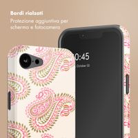 Selencia Cover posteriore Vivid con MagSafe Apple iPhone 17e / 16e - Paisley Blush