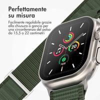 imoshion Cinturino in nylon Alpine Apple Watch | 44/45/46/49 mm - Verde