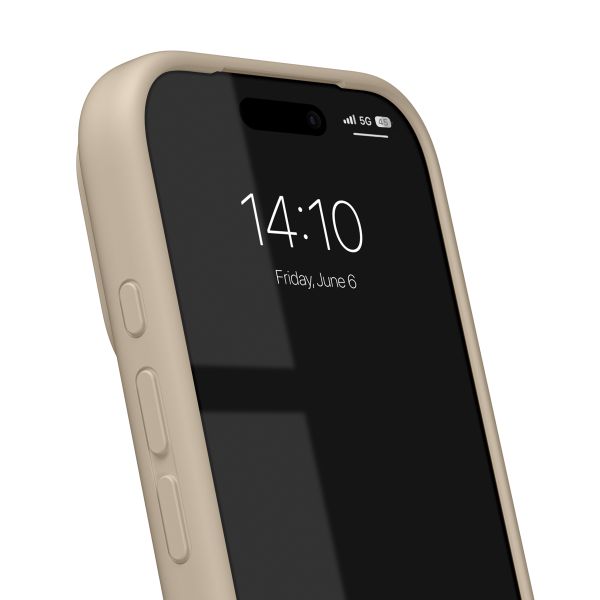 iDeal of Sweden Cover in silicone con MagSafe Apple iPhone 17 Pro - Beige
