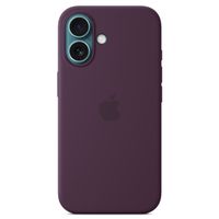 Apple Cover Posteriore in Silicone con MagSafe Apple iPhone 16 - Plum