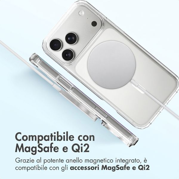 Accezz Cover posteriore Xtreme Impact con MagSafe Apple iPhone 18 Pro Max / 17 Pro Max - Trasparente