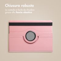 imoshion Cover Girevole a 360° Samsung Galaxy Tab A11 Plus - Rosa