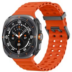 imoshion Cinturino Ocean in silicone Samsung Galaxy Watch Ultra (2024/2025) - Arancio