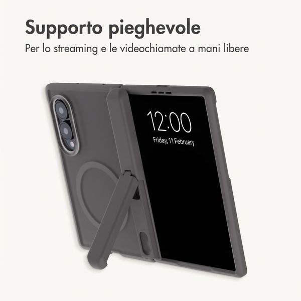 imoshion Color Guard con MagSafe e supporto Samsung Galaxy Z Fold 8 - Grigio