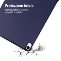 imoshion Cover a libro Trifold Apple iPad Air 13 pollici (2026) M4 / (2025) M3 / (2024) M2 - Blu scuro