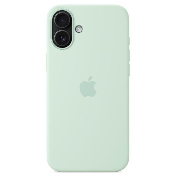 Apple Cover Posteriore in Silicone con MagSafe Apple iPhone 16 Plus - Aquamarine