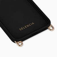 Selencia Cover posteriore Rivièra con MagSafe con ganci rimovibili Samsung Galaxy A37 (5G) - Velvet Black