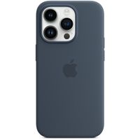 Apple Cover Posteriore in Silicone con MagSafe Apple iPhone 14 Pro - Storm Blue
