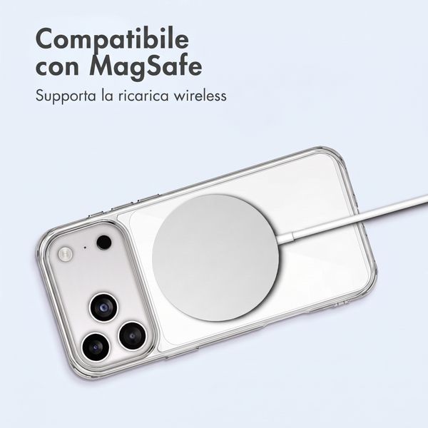 imoshion Cover posteriore protettiva con MagSafe Apple iPhone 18 Pro Max / 17 Pro Max - Trasparente