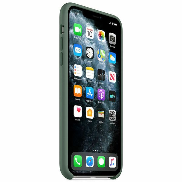 Apple Cover in Silicone Apple iPhone 11 Pro - Pine Green