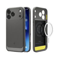 Spigen Cover Rugged Armor con MagSafe Apple iPhone 17 Pro - Grey