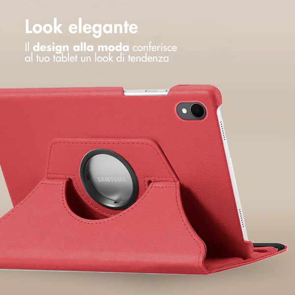 imoshion Cover Girevole a 360° Samsung Galaxy Tab S11 - Rosso