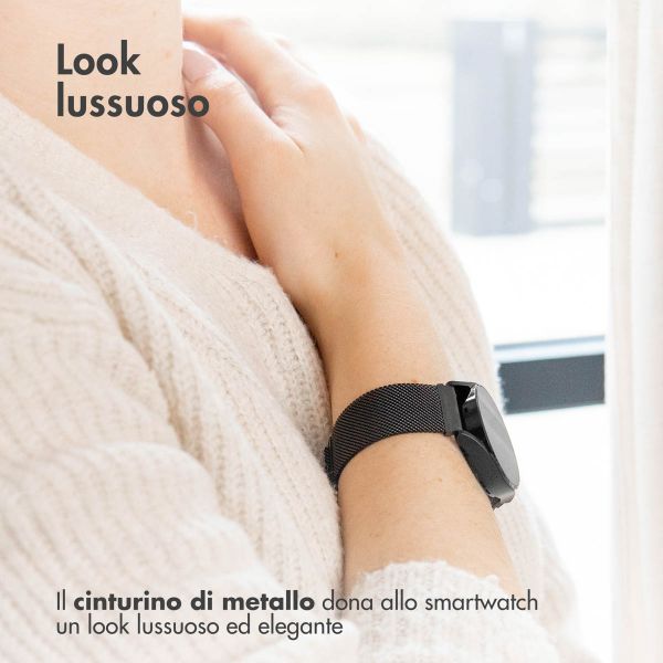 imoshion Cinturino milanese magnetico  - Attacco universale 18 mm - Nero