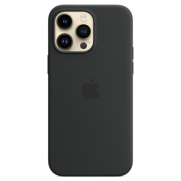 Apple Cover Posteriore in Silicone con MagSafe Apple iPhone 14 Pro Max - Midnight