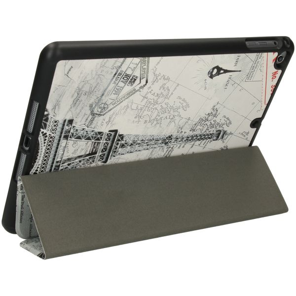 imoshion Cover Trifold Design Apple iPad 6 (2018) 9.7 pollici / iPad 5 (2017) 9.7 pollici / Air 2 (2014)/Air 1 (2013) - Parijs