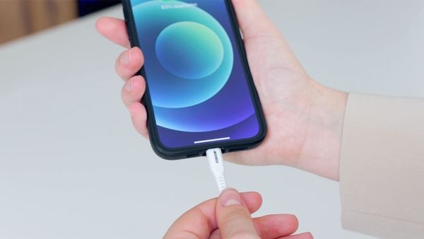 Accezz Cavo Lightning a USB – certificazione MFi – 1 metro – Nero