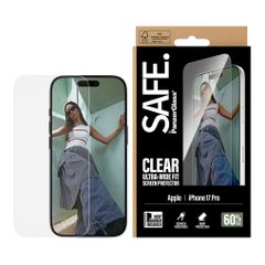 SAFE by PanzerGlass Vetro temperato per il gaming Ultra Wide Fit con applicatore Apple iPhone 17 Pro